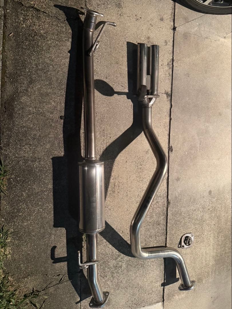 ha36s デュアルテールマフラー　昭和GPマフラー