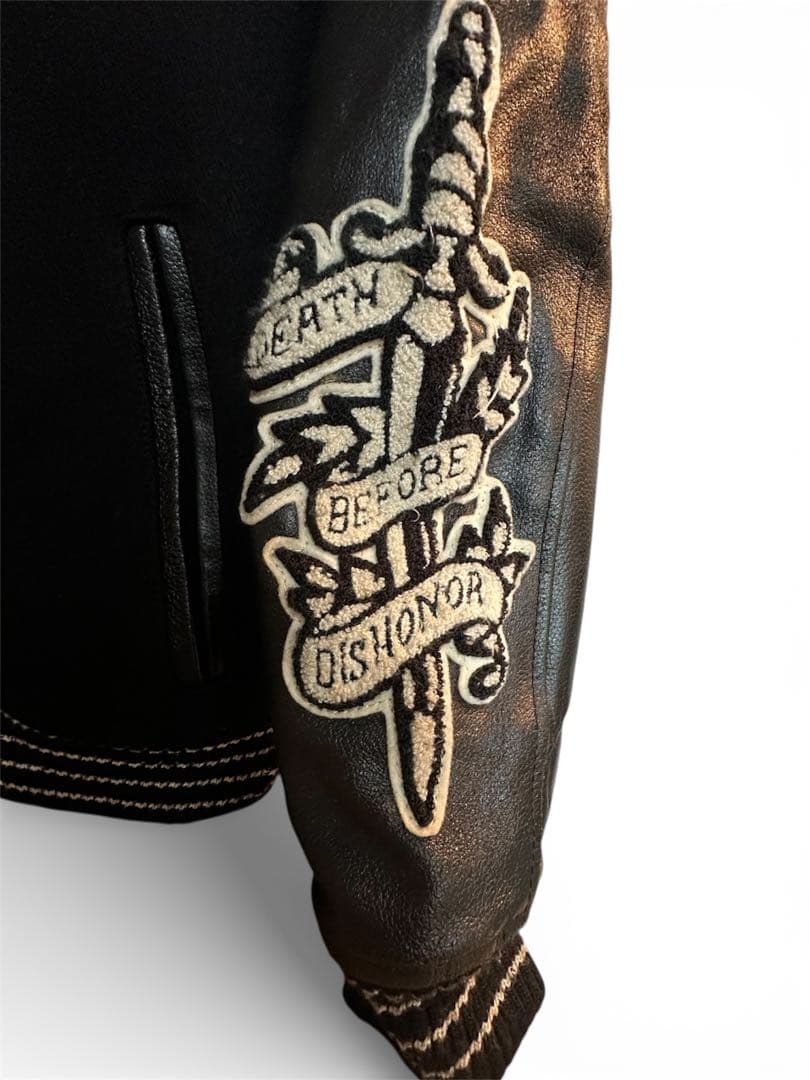 EVOKE x MASTERPIECE 05AW レザースタジャン