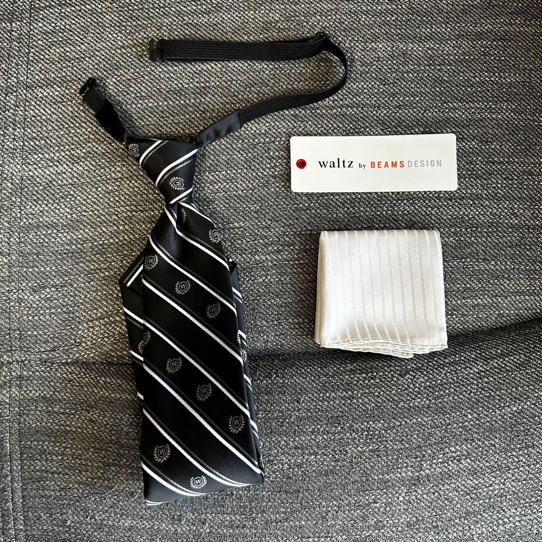 160 男児 スーツ セットWaltz by BEAMS DESIGN 黒