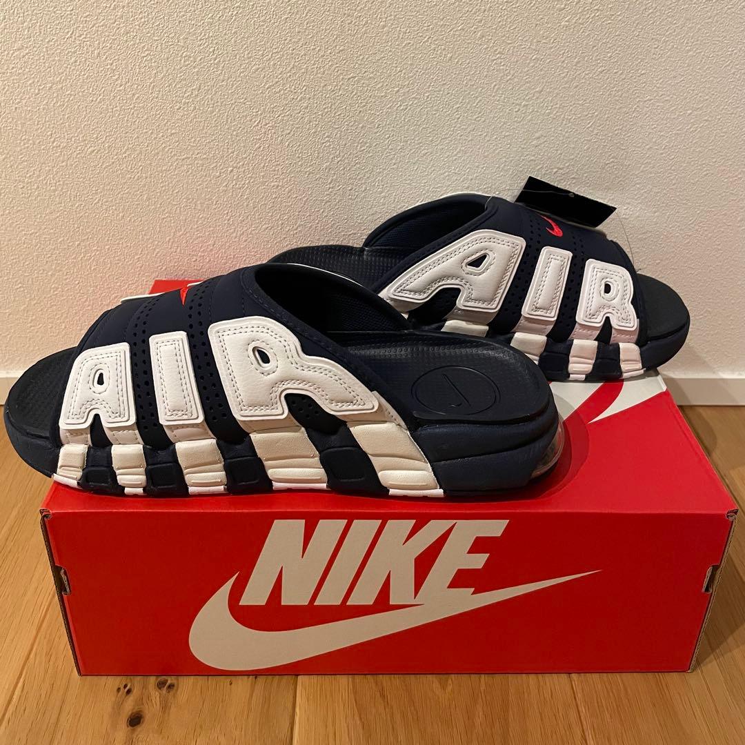 【新品】27cm NIKE エア モア アップテンポ スライド サンダル