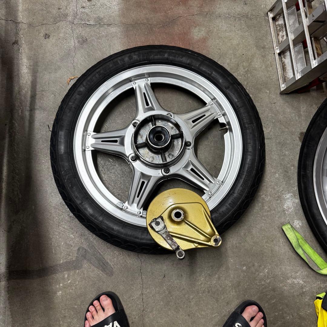 cb250t cb400t リア コムスターホイール18インチ