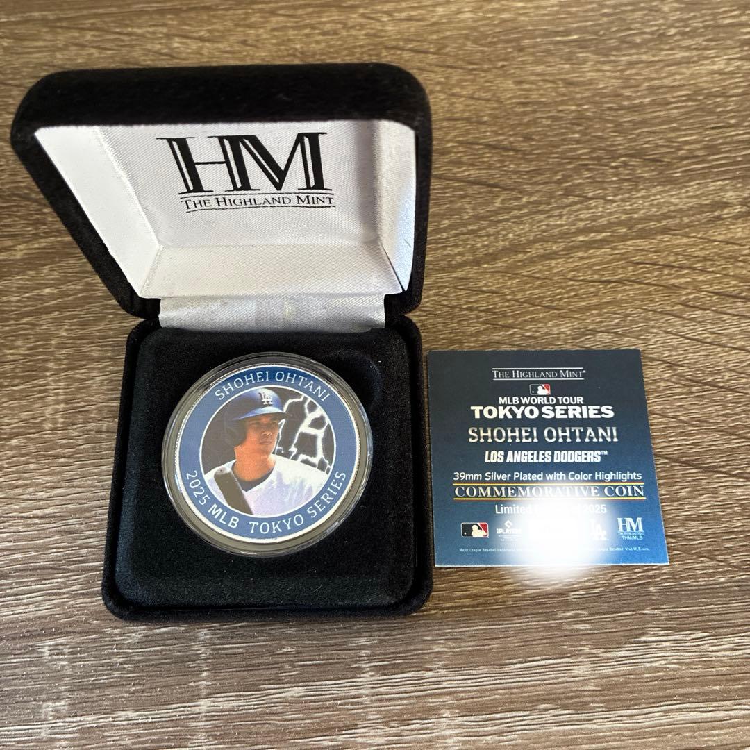 【2025MLB開幕戦 東京シリーズ記念モデル】 大谷翔平　シルバー