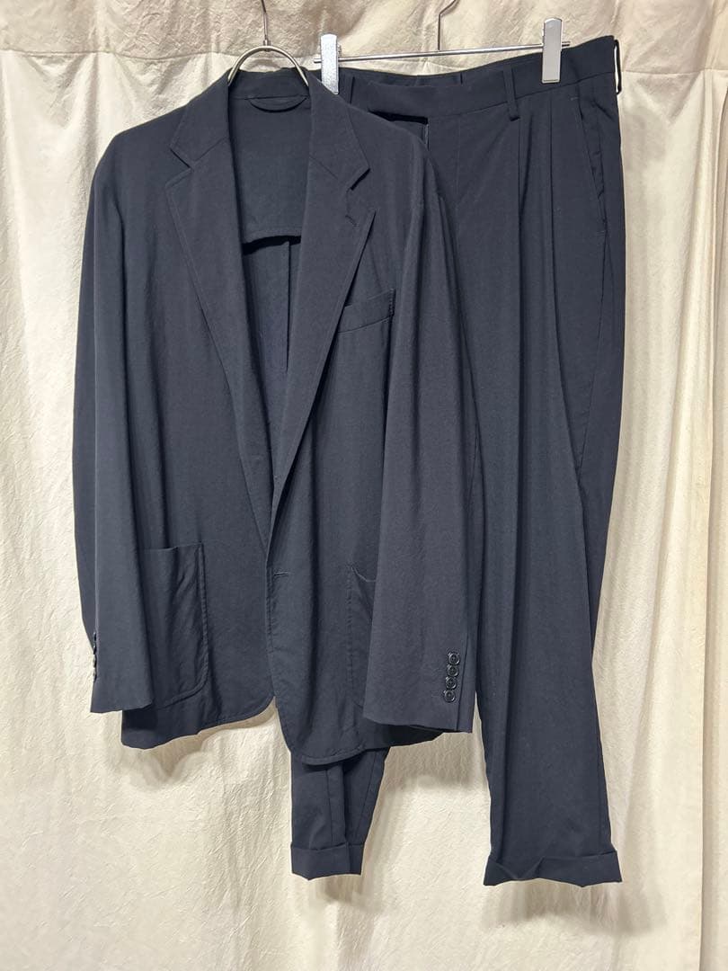 comoliウール2B ジャケット 2タックパンツ