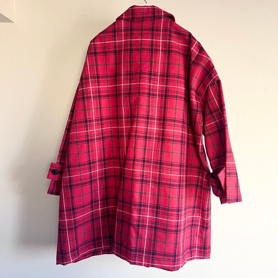 Traditional Weatherwear MALTON コート 赤チェック