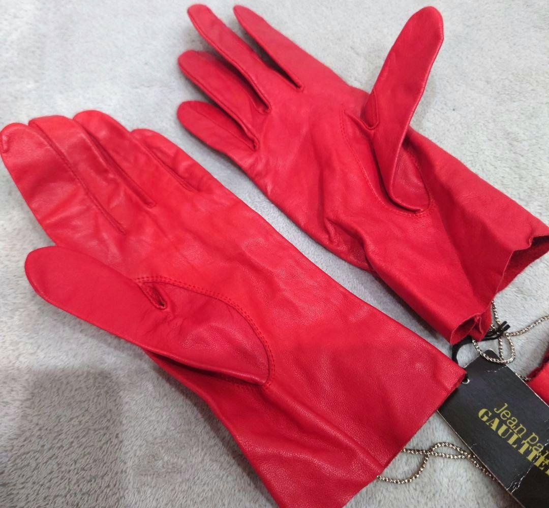 【新品】ジャンポールゴルチェJeanPaulGAULTIER　牛革手袋