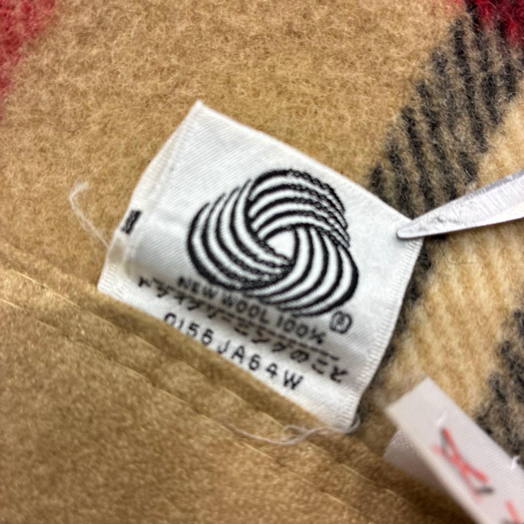 Burberry 大判毛布　ウール　100% 西川