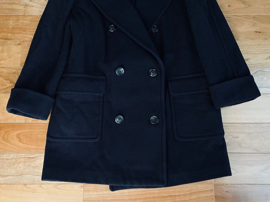 Polo Ralph Laure　ポロラルフローレン　Pコート　ネイビー　M