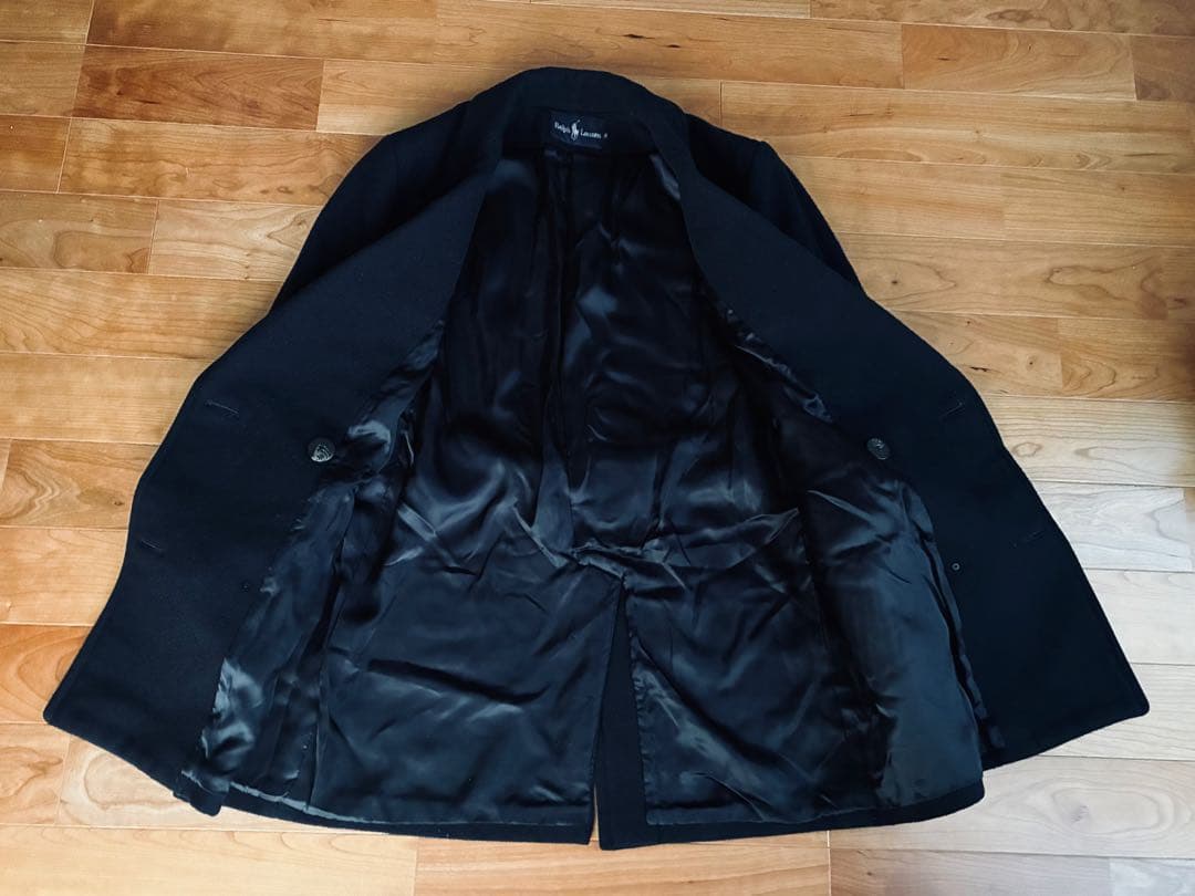 Polo Ralph Laure　ポロラルフローレン　Pコート　ネイビー　M