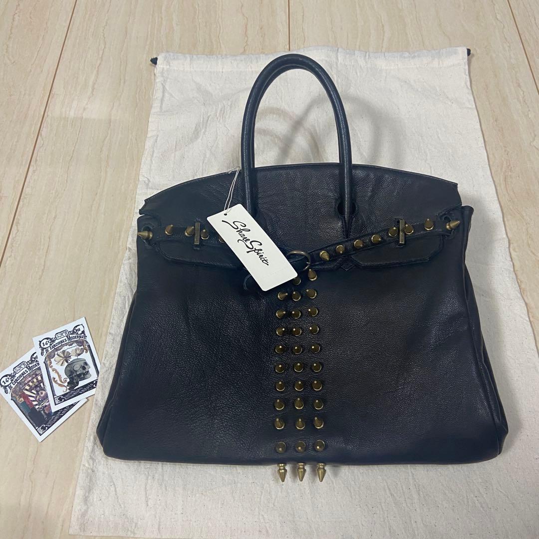 新品■定価14万一点物Share Spirit Punk Bag バッグ