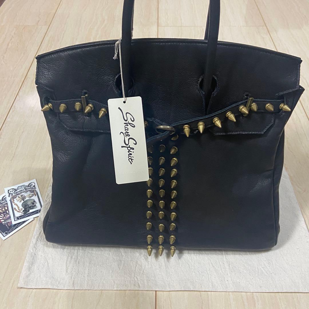新品■定価14万一点物Share Spirit Punk Bag バッグ