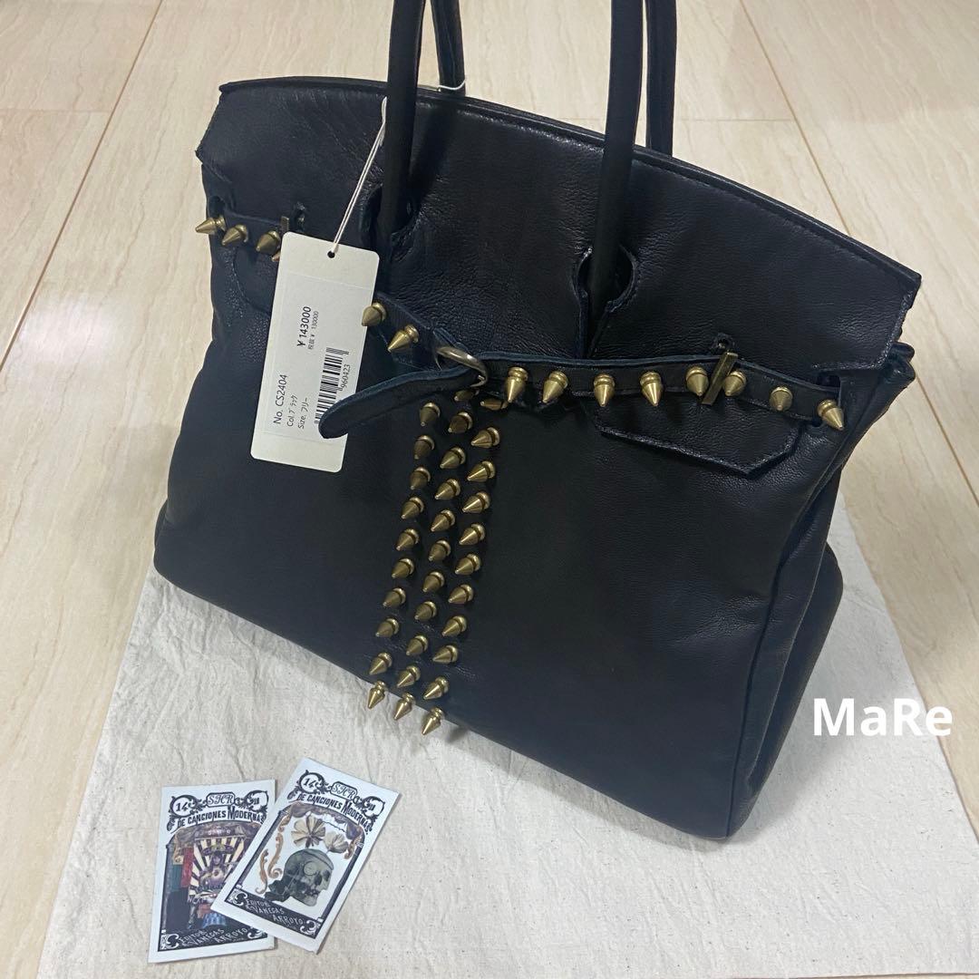 新品■定価14万一点物Share Spirit Punk Bag バッグ