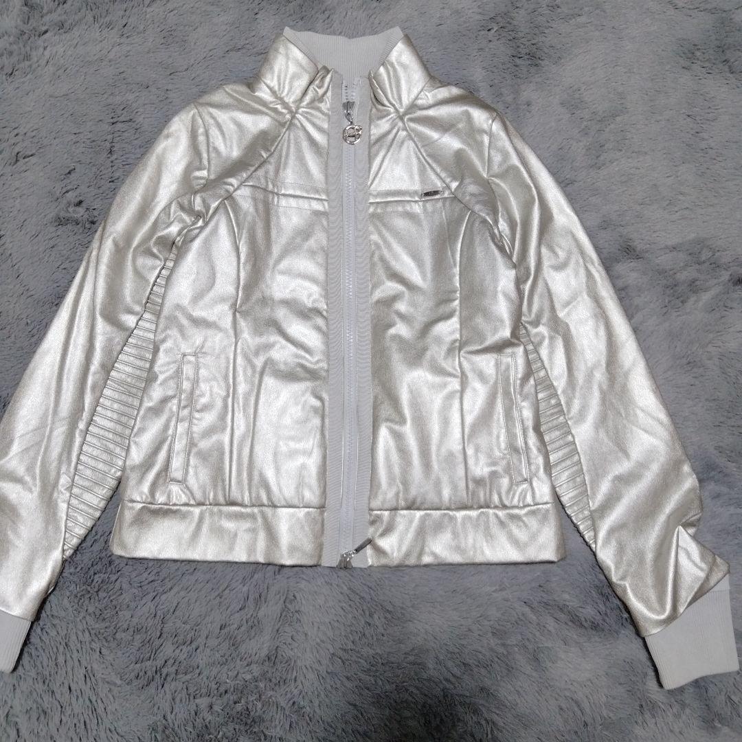 【極美品】ヒールクリーク♡光沢♡ジャケット/アウター♡M〜ML ゴルフ/スポーツ