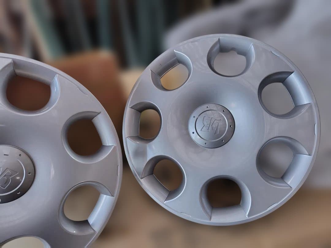 スチールホイール、キャップ