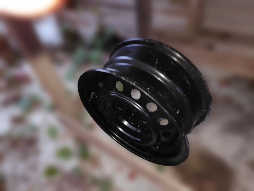 スチールホイール、キャップ