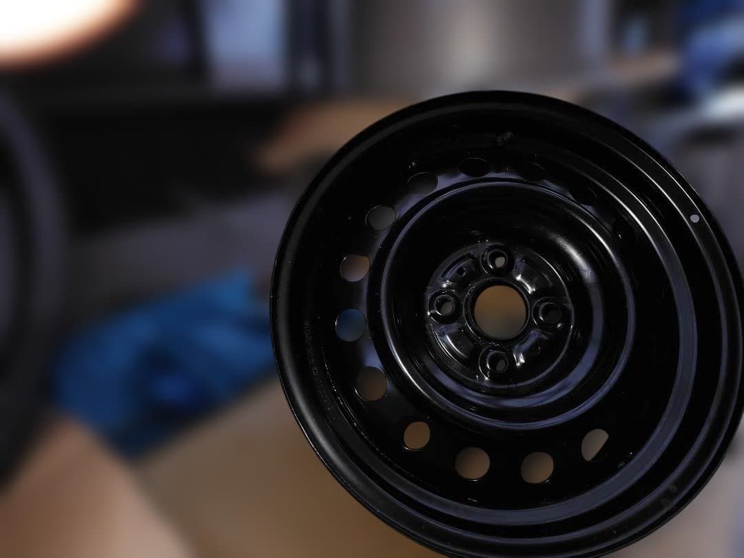 スチールホイール、キャップ