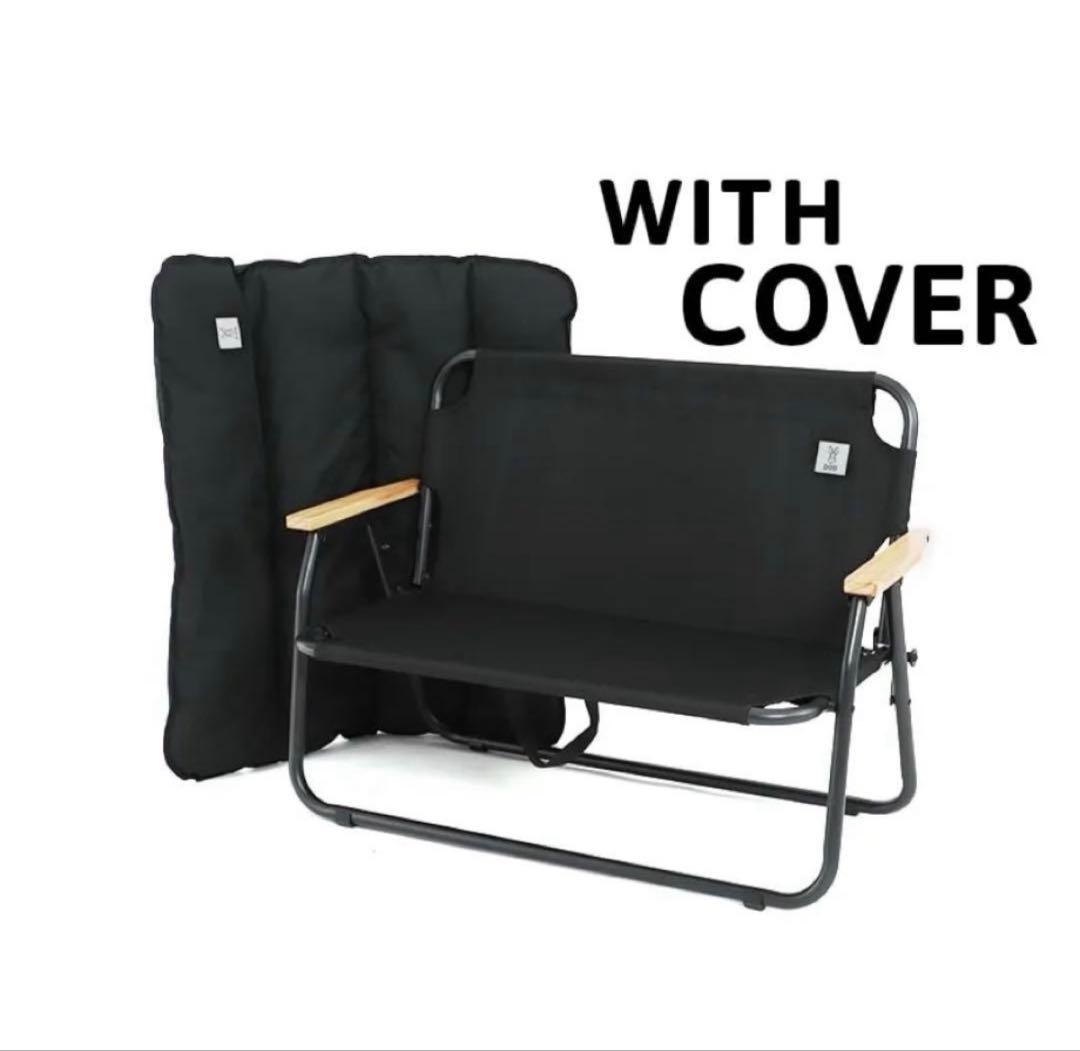 美品DOD グッドラックソファ 黒