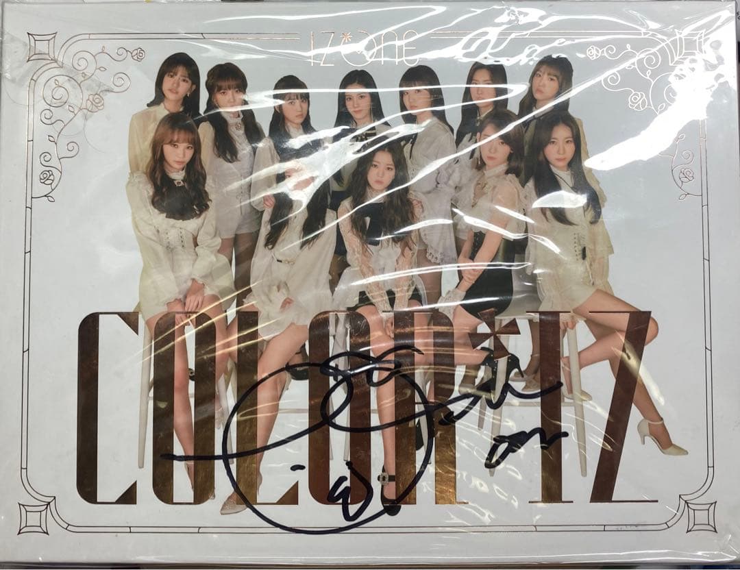 IZ*ONE color*iz ROSEver  サインアルバム　イェナ　未開封