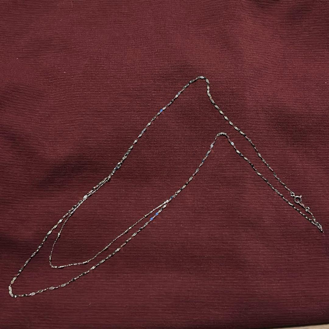 take-up テイクアップ ネックレス k10 10金 wg ホワイトゴールド