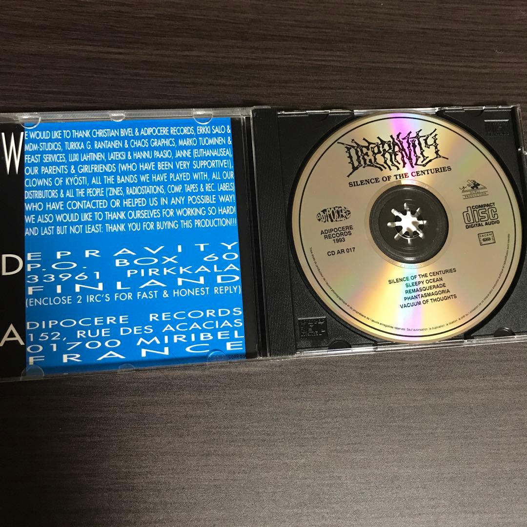 洋楽 Depravity / silence of the centuries