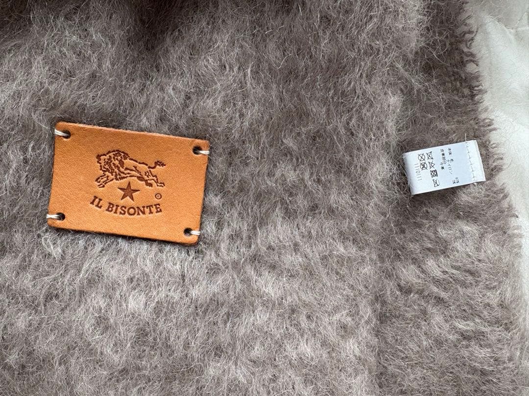 ✴︎新品✴︎ IL BISONTE イルビゾンテ モヘア マフラー