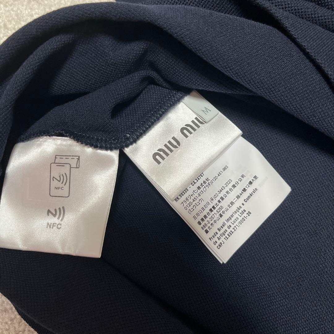 miu miu コットンポロ