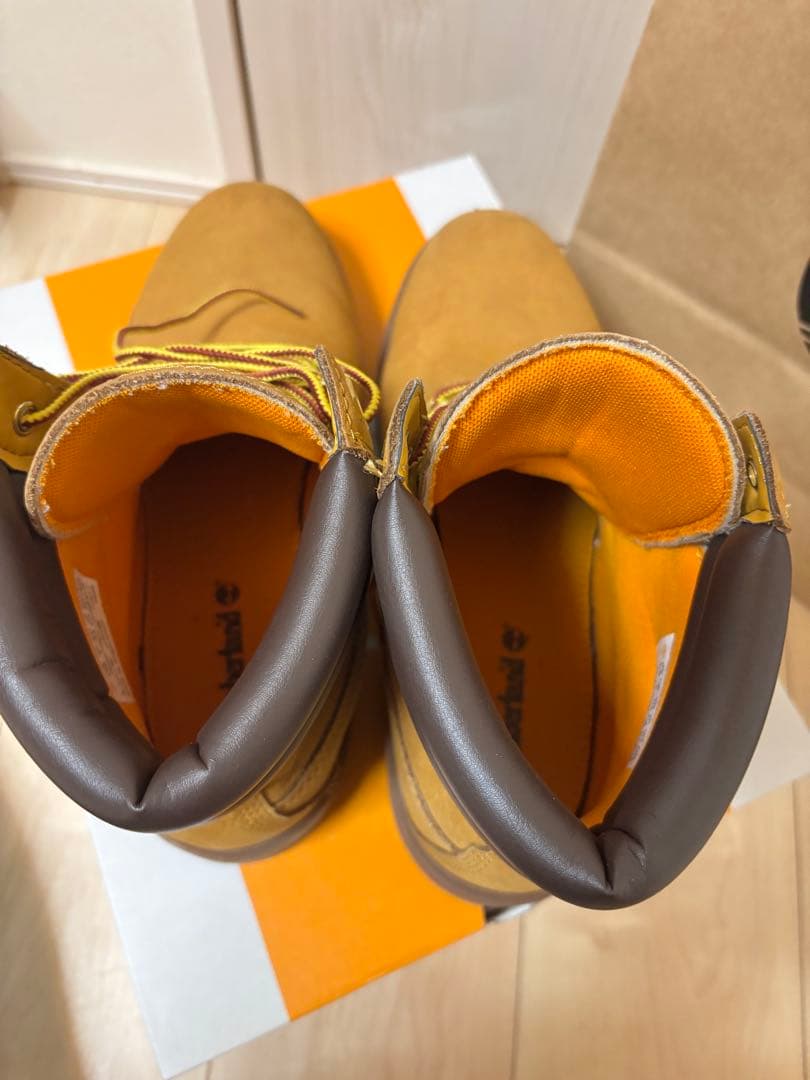 ティンバーランド　3回使用、イエローブーツ、売り切り！