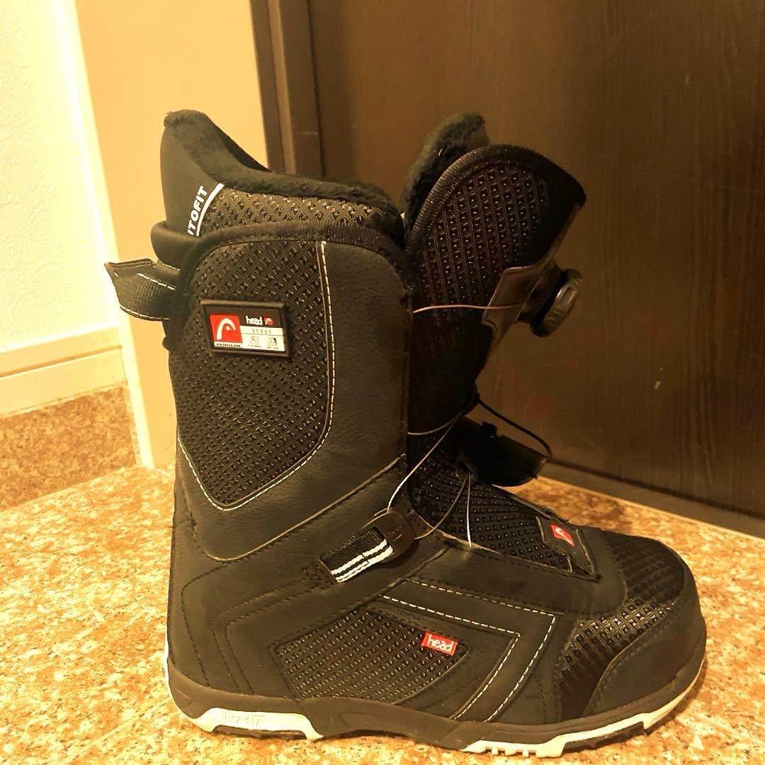 【極美品】head BOA スノボブーツ　25.5㎝