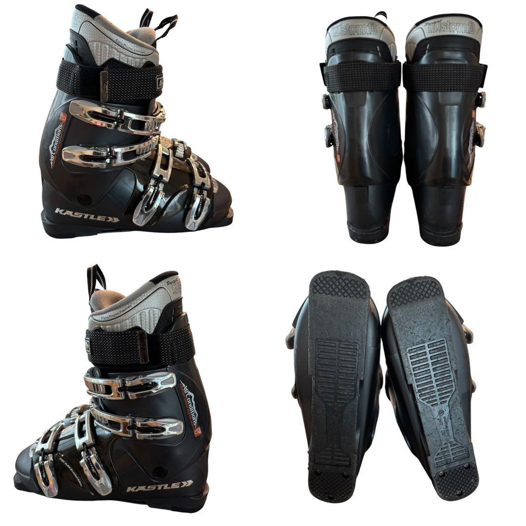 メンズ　サロモン ショートスキー　ファンスキーセット　ブーツ　27.5-28cm