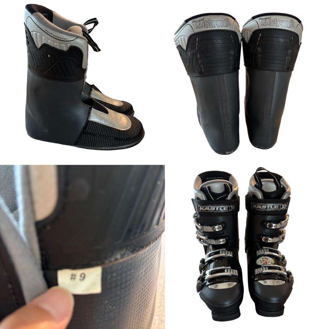 メンズ　サロモン ショートスキー　ファンスキーセット　ブーツ　27.5-28cm