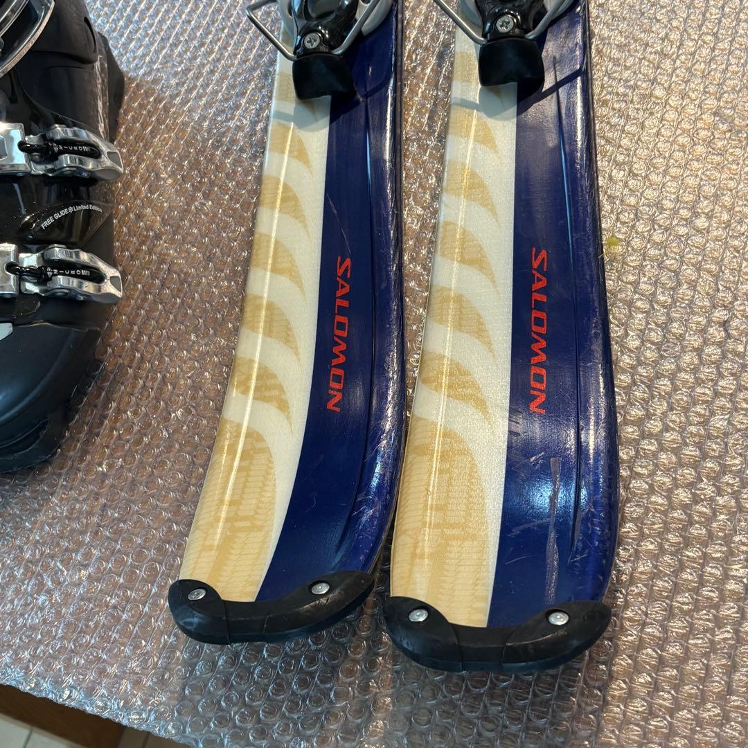 メンズ　サロモン ショートスキー　ファンスキーセット　ブーツ　27.5-28cm