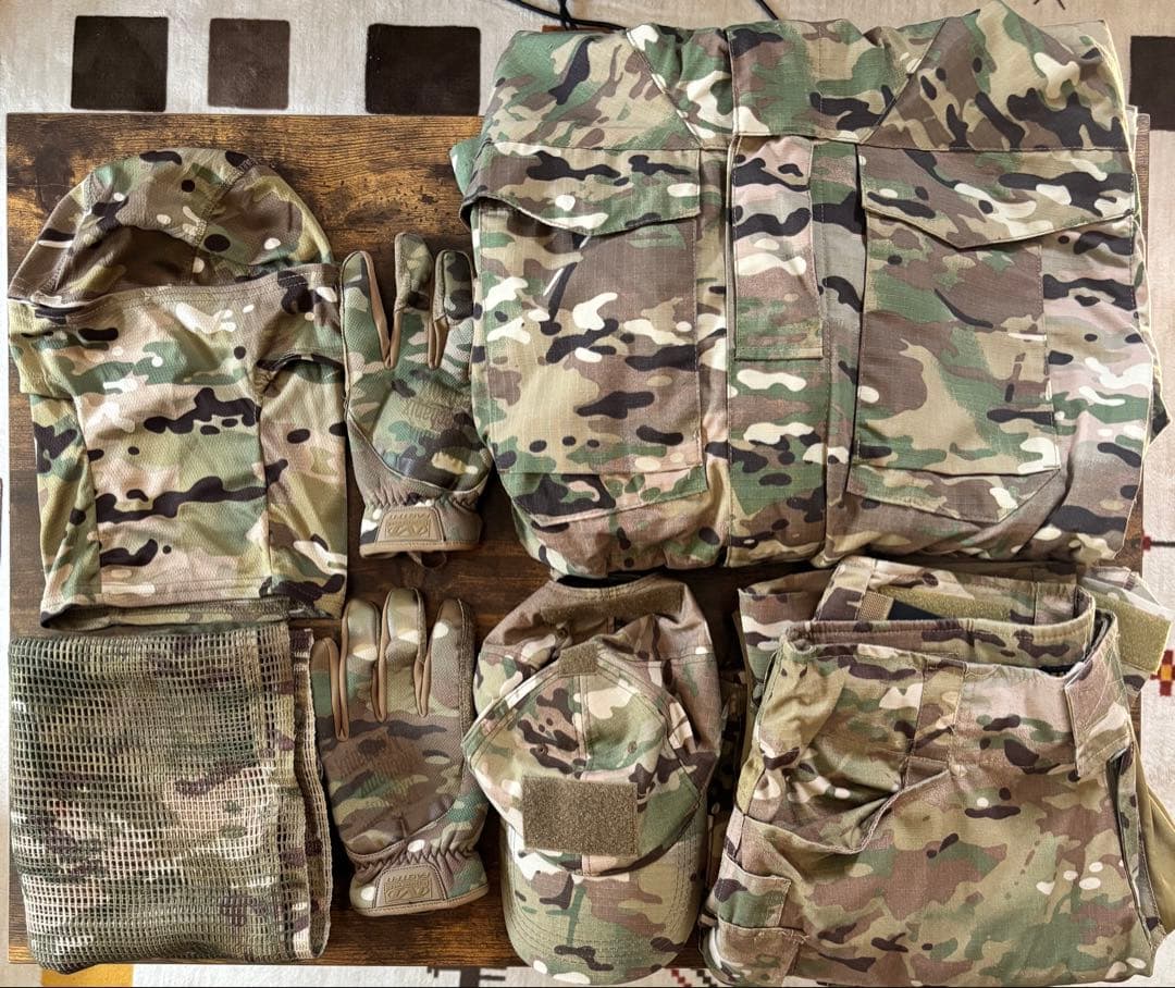 マルチカム　迷彩セット