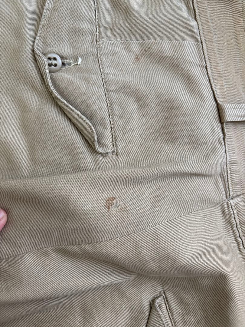 最終値下げ40s US ARMY M45 KHAKI チノトラウザー