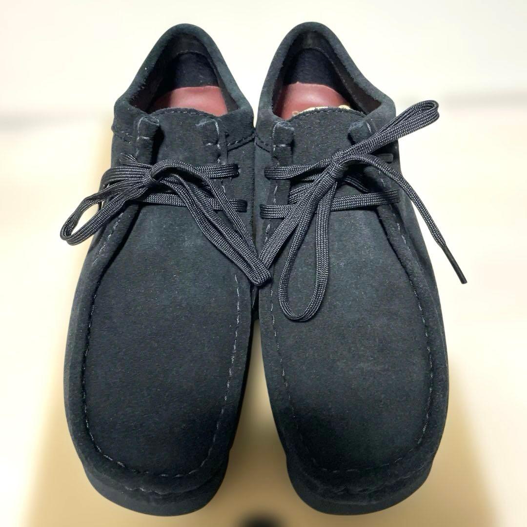 【新品未使用】クラークス ワラビー GTX ブラック UK8（26.0㎝）