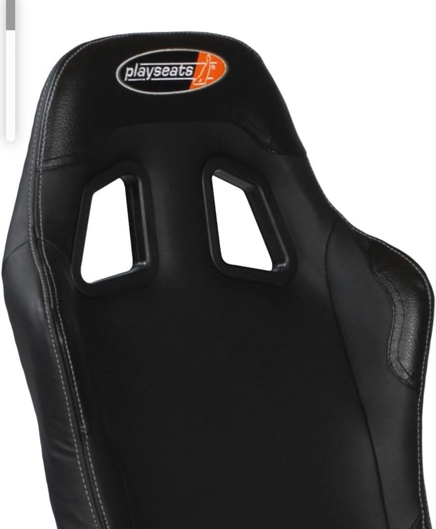 売値7万円! 希少新品Playseat Evolution正規品ブラックレザー！