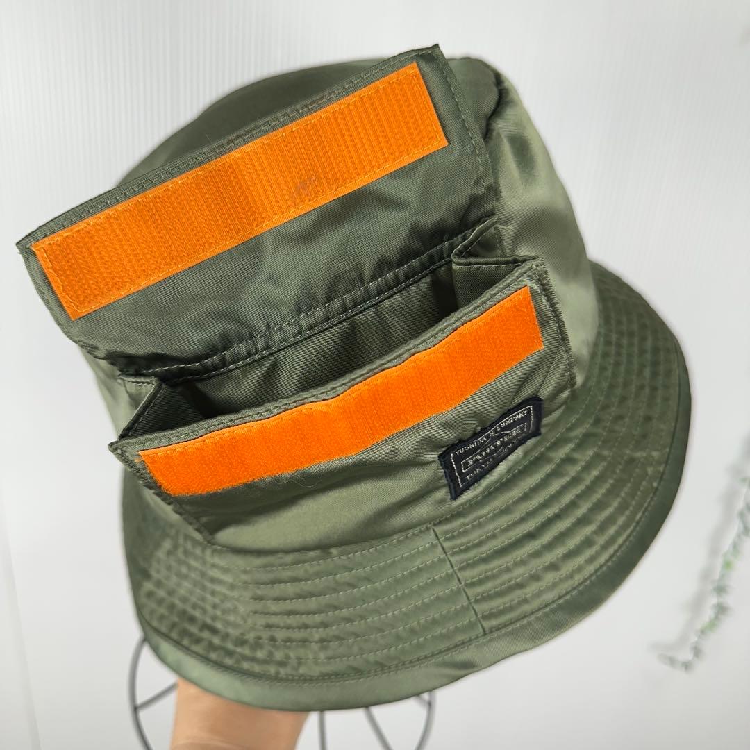 貴重　PRRTER 吉田かばん × BEAMS バケットハット　オリーブ色 釣り