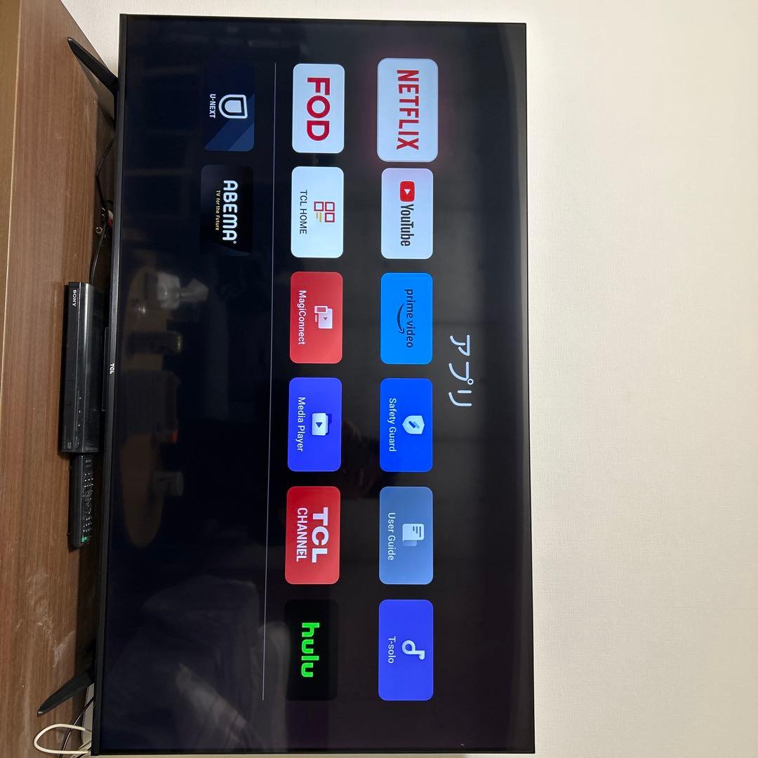 TCL 55V6 W 4K UHD液晶テレビ 55インチ