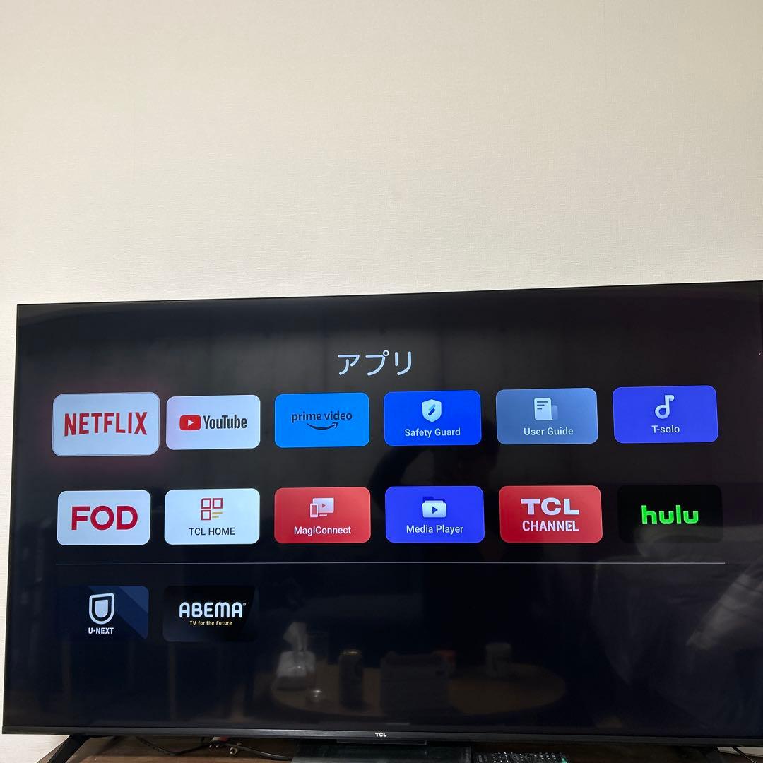 TCL 55V6 W 4K UHD液晶テレビ 55インチ