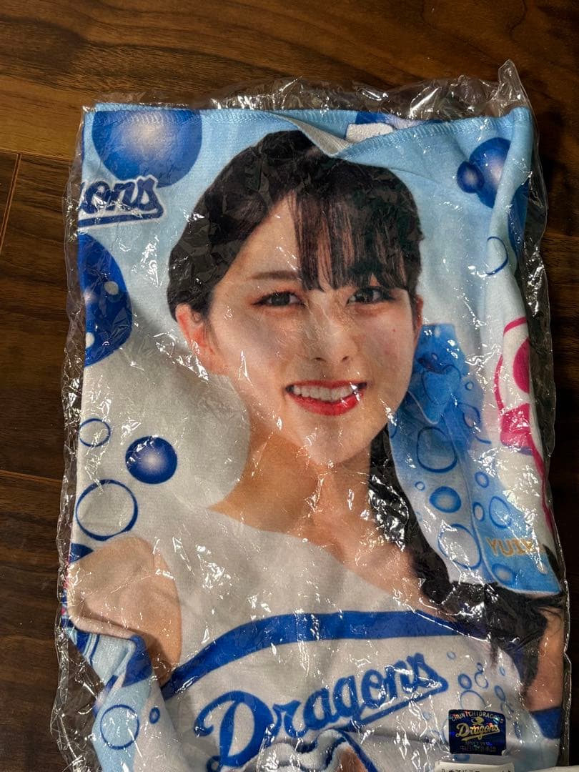 中日ドラゴンズ チアドラフェイスタオル YUIKA ユイカ　チアドラ