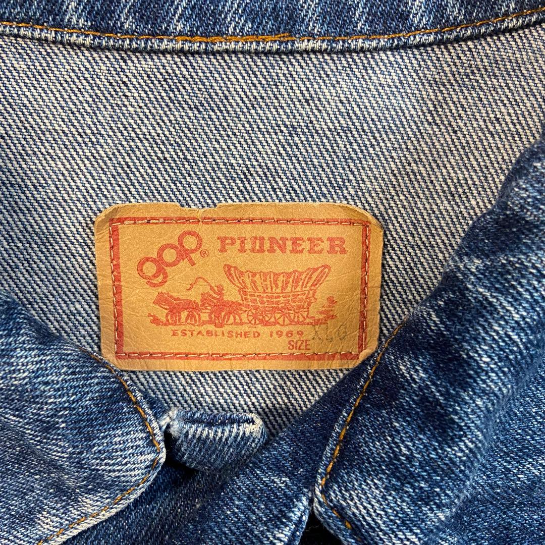 80s Old Gap × Pioneer デニムジャケット 濃紺 XL
