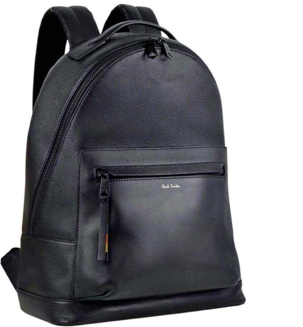 ポールスミス Paul Smith 本革 レザーリュック ブラック 正規品