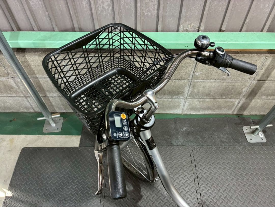 №8565 電動自転車パナソニック ビビDX 24インチ✨大容量バッテリー✨