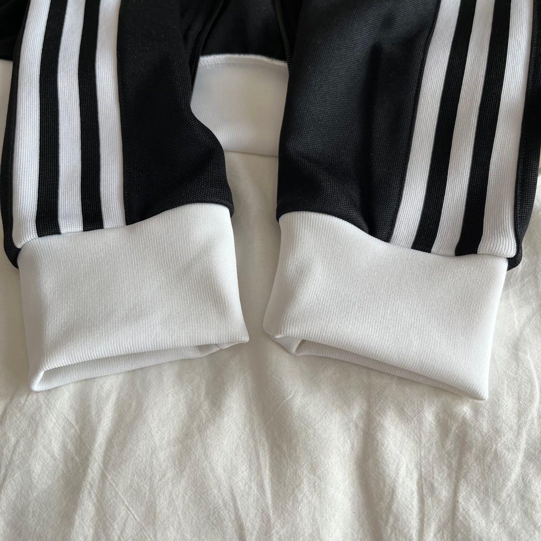 adidas ジャージ トラックジャケット　クラシック　XS 黒×白　３本ライン