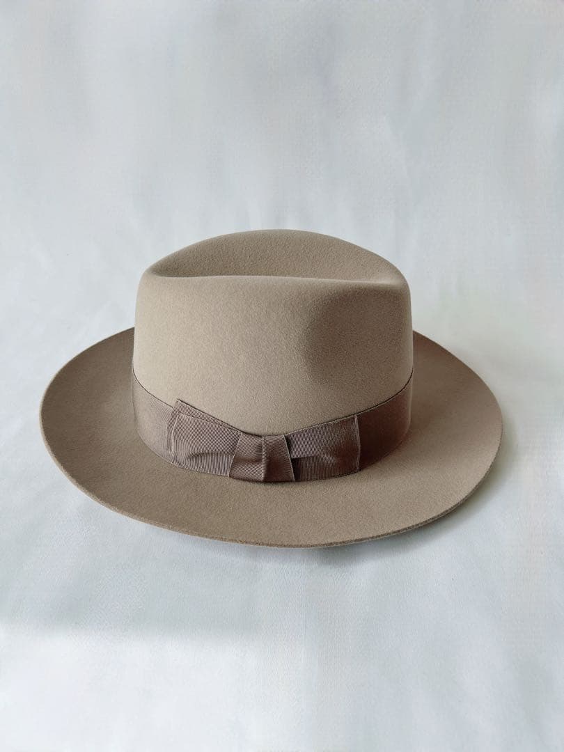 未使用に近い◾️HERMES◾️ハット◾️エルメス◾️帽子◾️フェルト◾️57