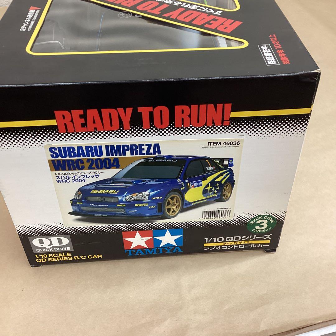 タミヤ 1/10 ラジコン QD 未開封 スバル インプレッサ WRC2004