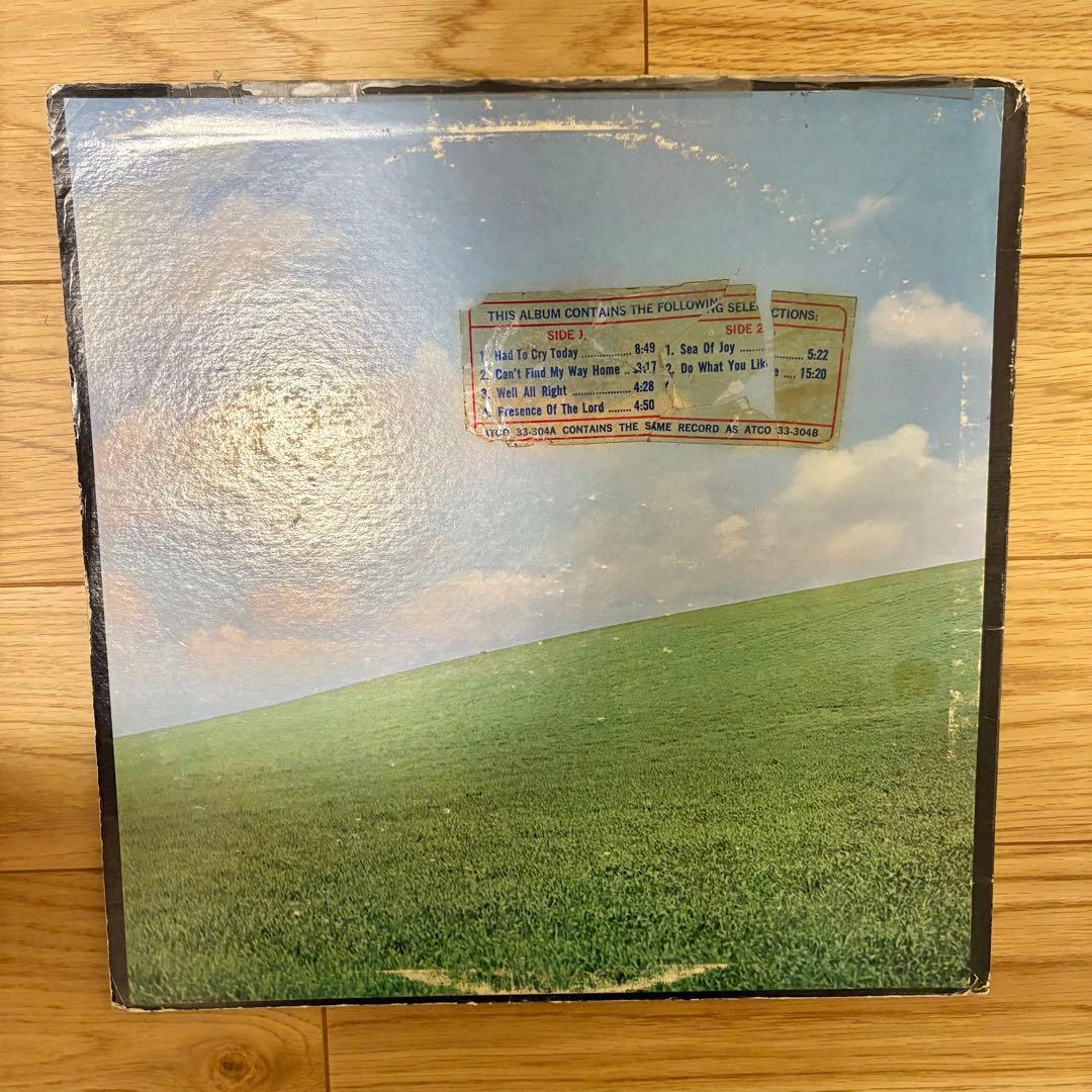 【幻のお宝盤！】Blind Faith/1stアルバム　USテスト盤！ギガレア！