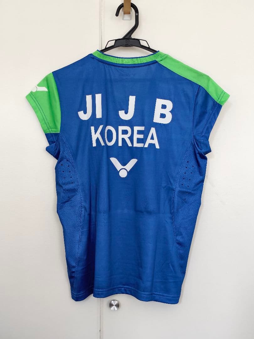 VICTOR ビクター 韓国代表 バドミントン 選手支給品 非売品 ゲームシャツ
