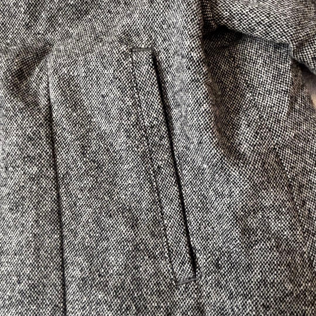 カール⭐︎やわらかツイードに、一目惚れ ノーカラージャケット