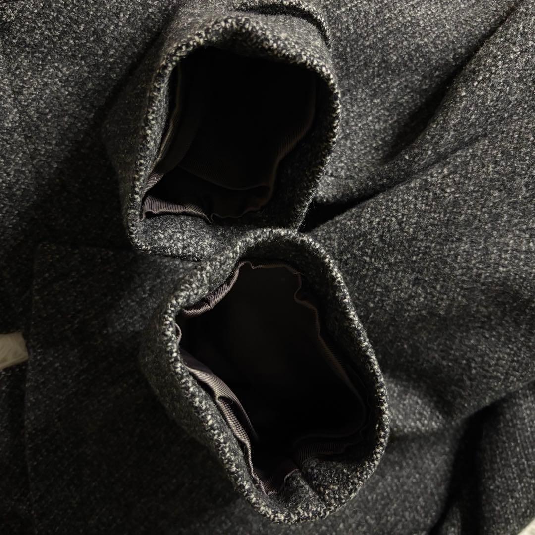 極美品✨ SHIPS ウールチェスターコート LL チャコールグレー 高級 上品