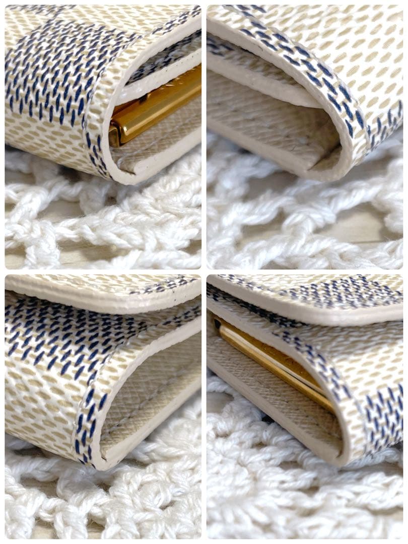 極美品　LOUIS VUITTON ダミエ　キーケース ホワイト