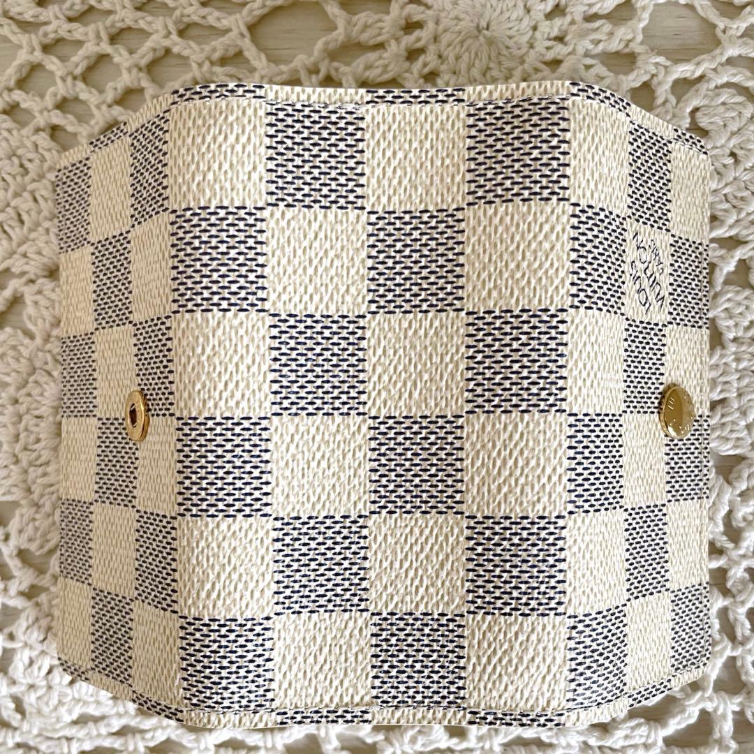 極美品　LOUIS VUITTON ダミエ　キーケース ホワイト